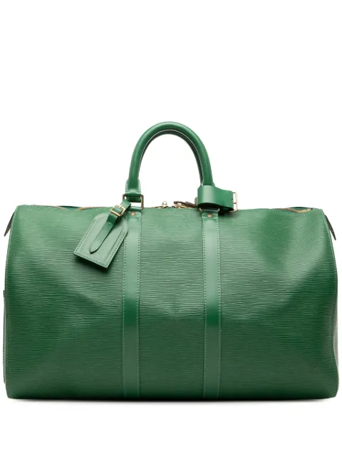 Louis Vuitton Pre-Owned شنطة سفر 'إيبي كيبول 45' 1996