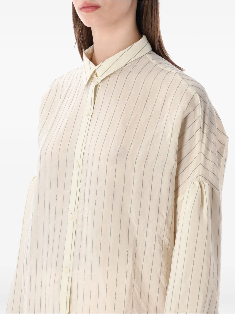  Sessùn Botan Striped Shirt - Neutrals 