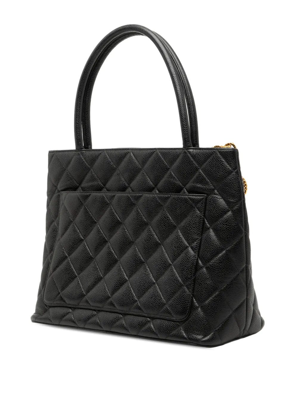 2000-2002 Caviar Medallion Tote Bag