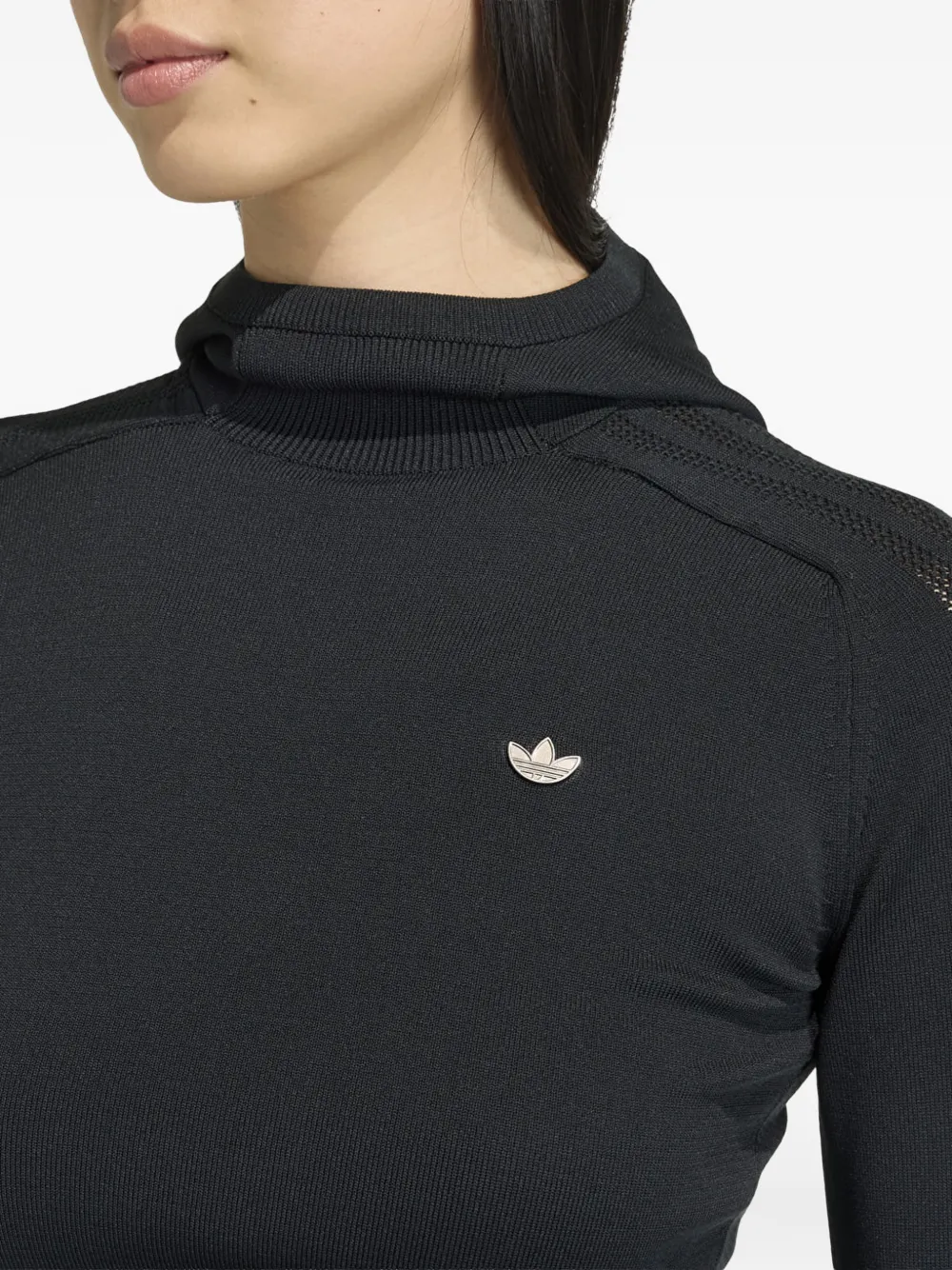 adidas T-shirt met lange mouwen Zwart