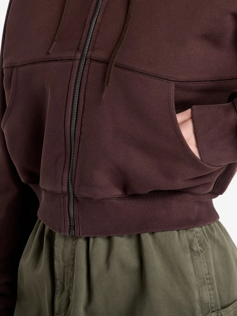 adidas Cropped hoodie Bruin