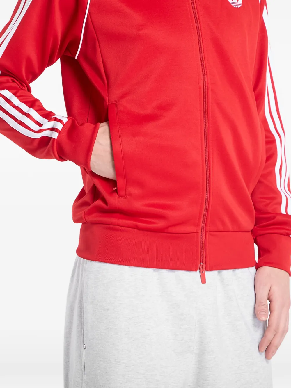 adidas SST trui met rits Rood