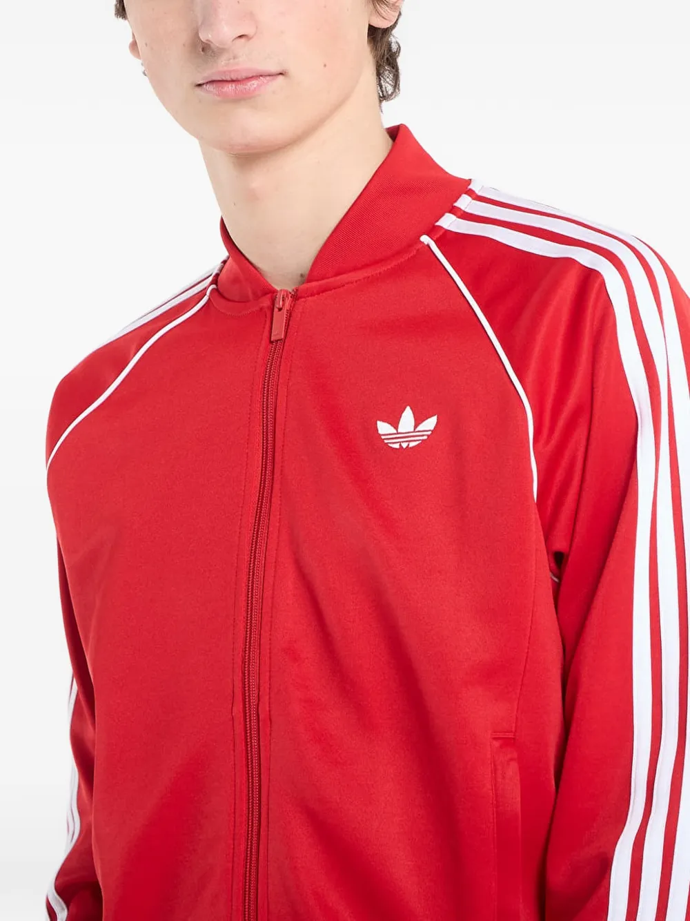 adidas SST trui met rits Rood