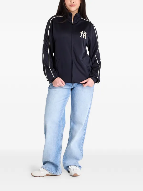 NEW ERA CAP New York Yankees zip-up Sweatshirt | Blue | FARFETCH
