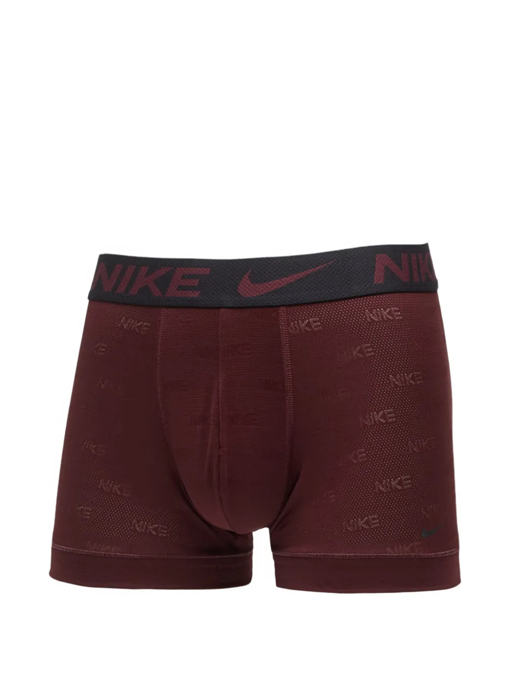 Nike Drie boxershorts met logoband Rood