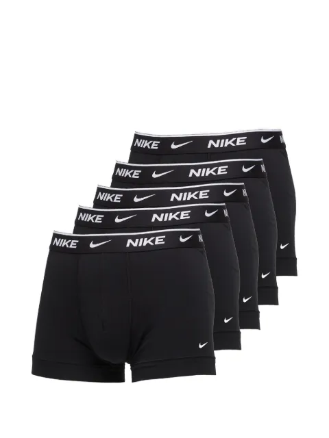 Nike set de cinco bóxeres con logo estampado