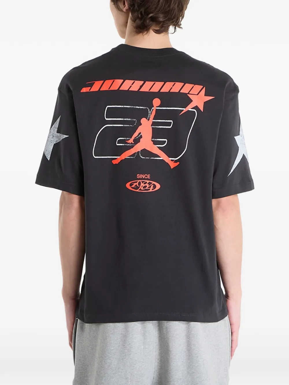 Jordan T-shirt met korte mouwen Zwart
