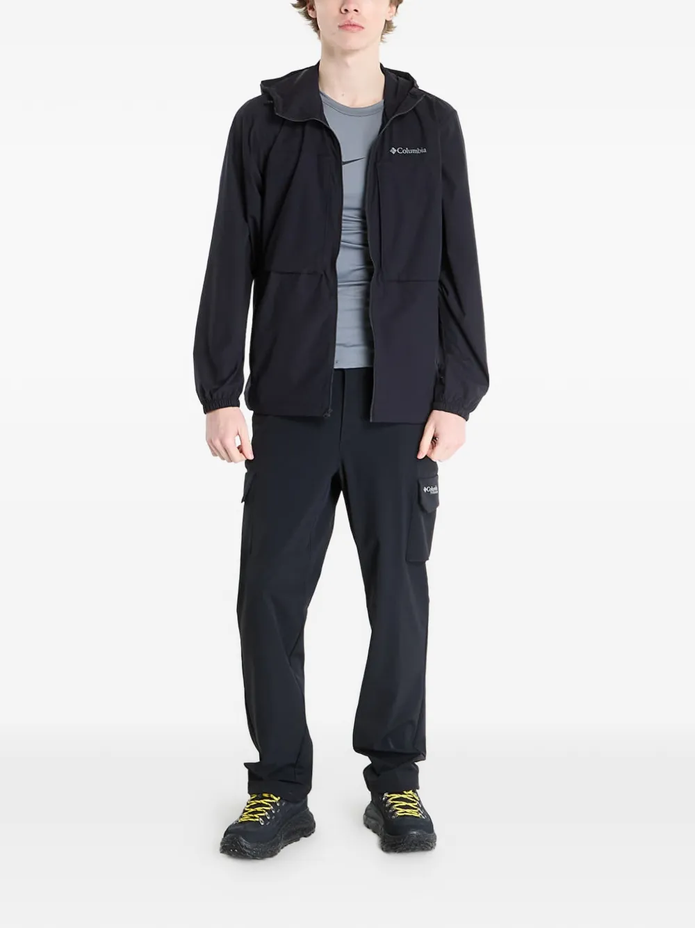 Columbia Broek met cargo zak Zwart