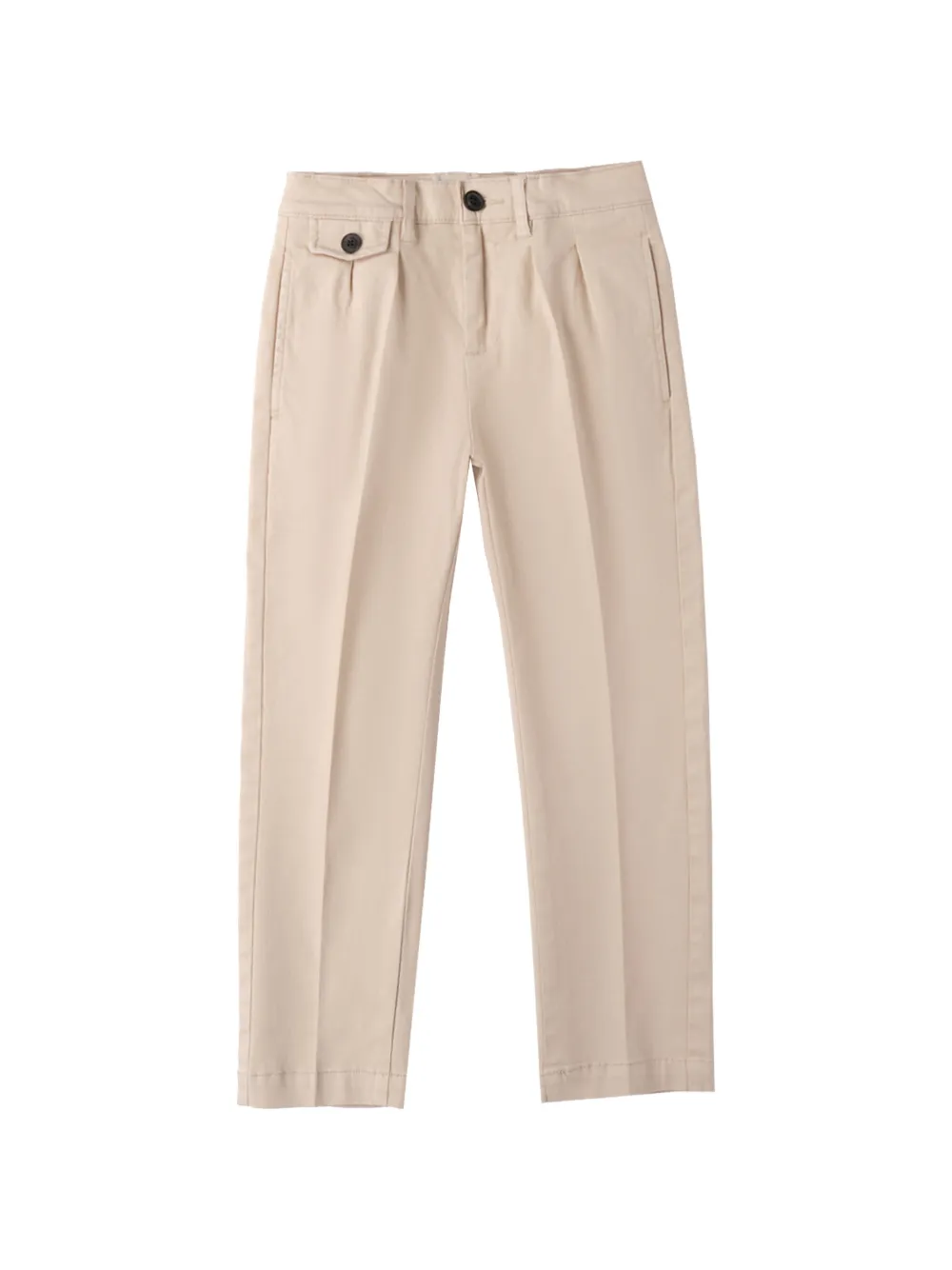 Roy Rogers Kids pleated trousers - Toni neutri