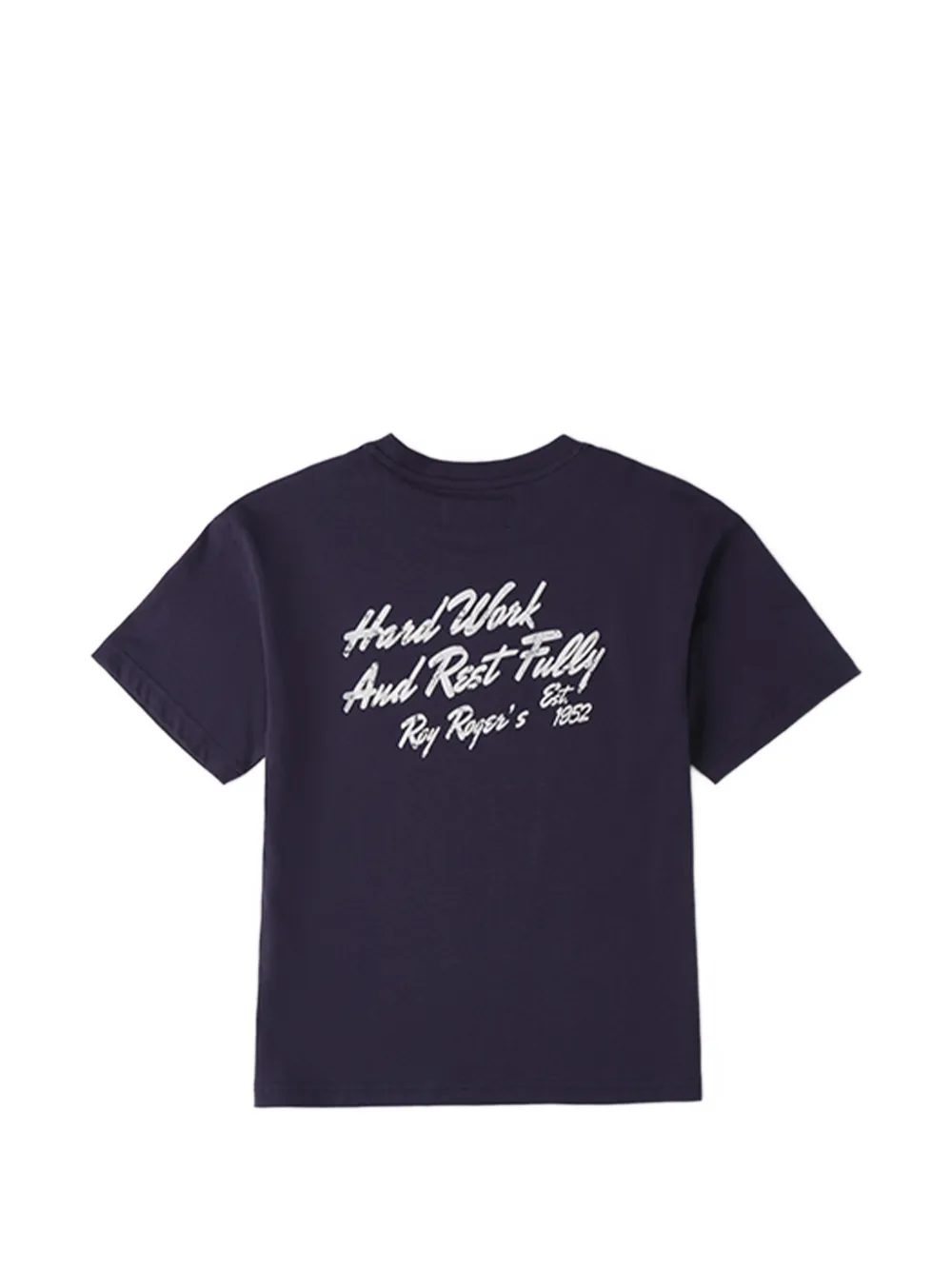 Roy Rogers Kids T-shirt met logo Blauw