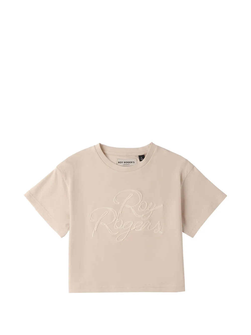 Roy Rogers Kids embroidered T-shirt - Toni neutri