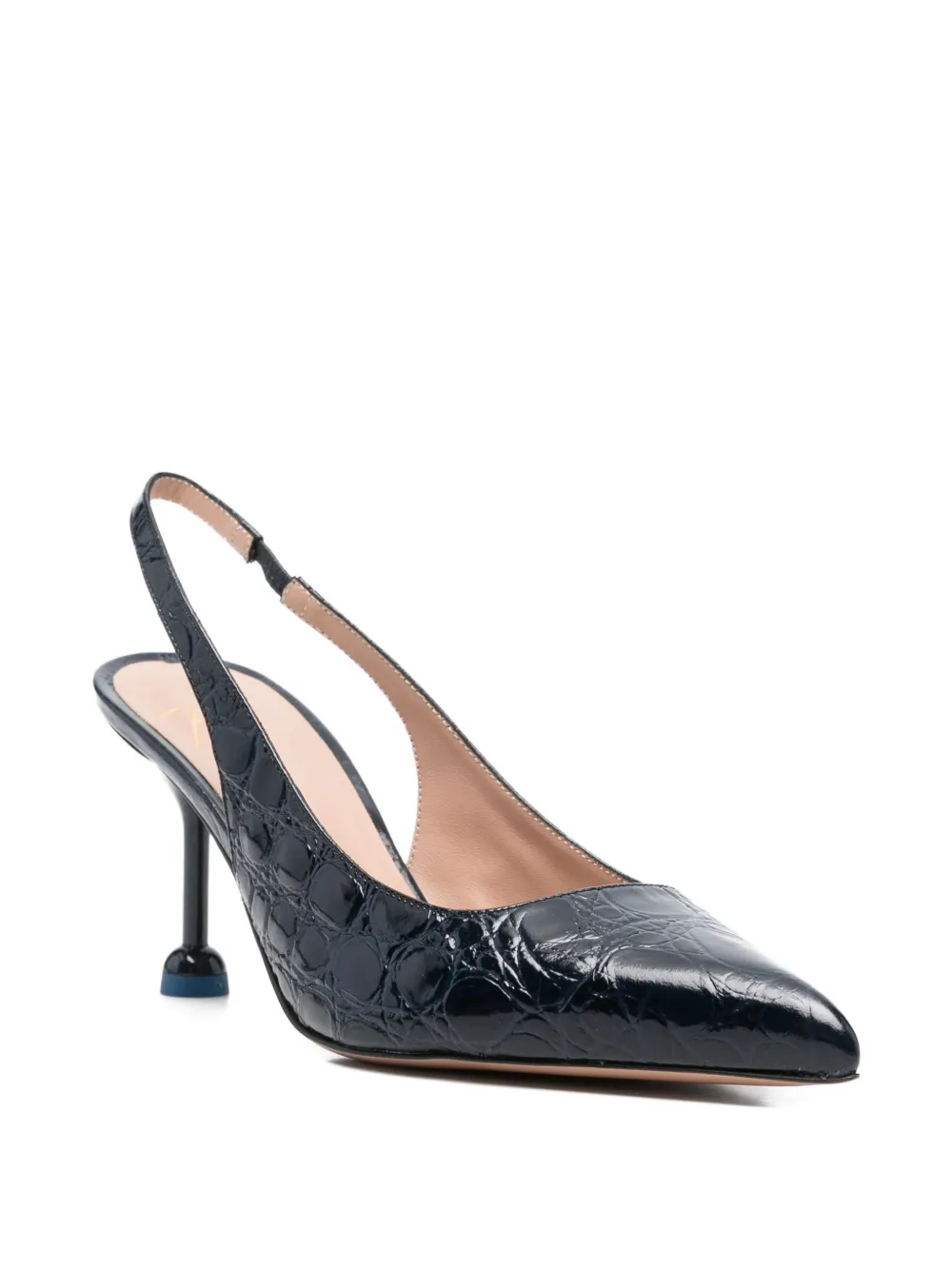 Festa Milano Fannys slingback pointed pumps Blauw