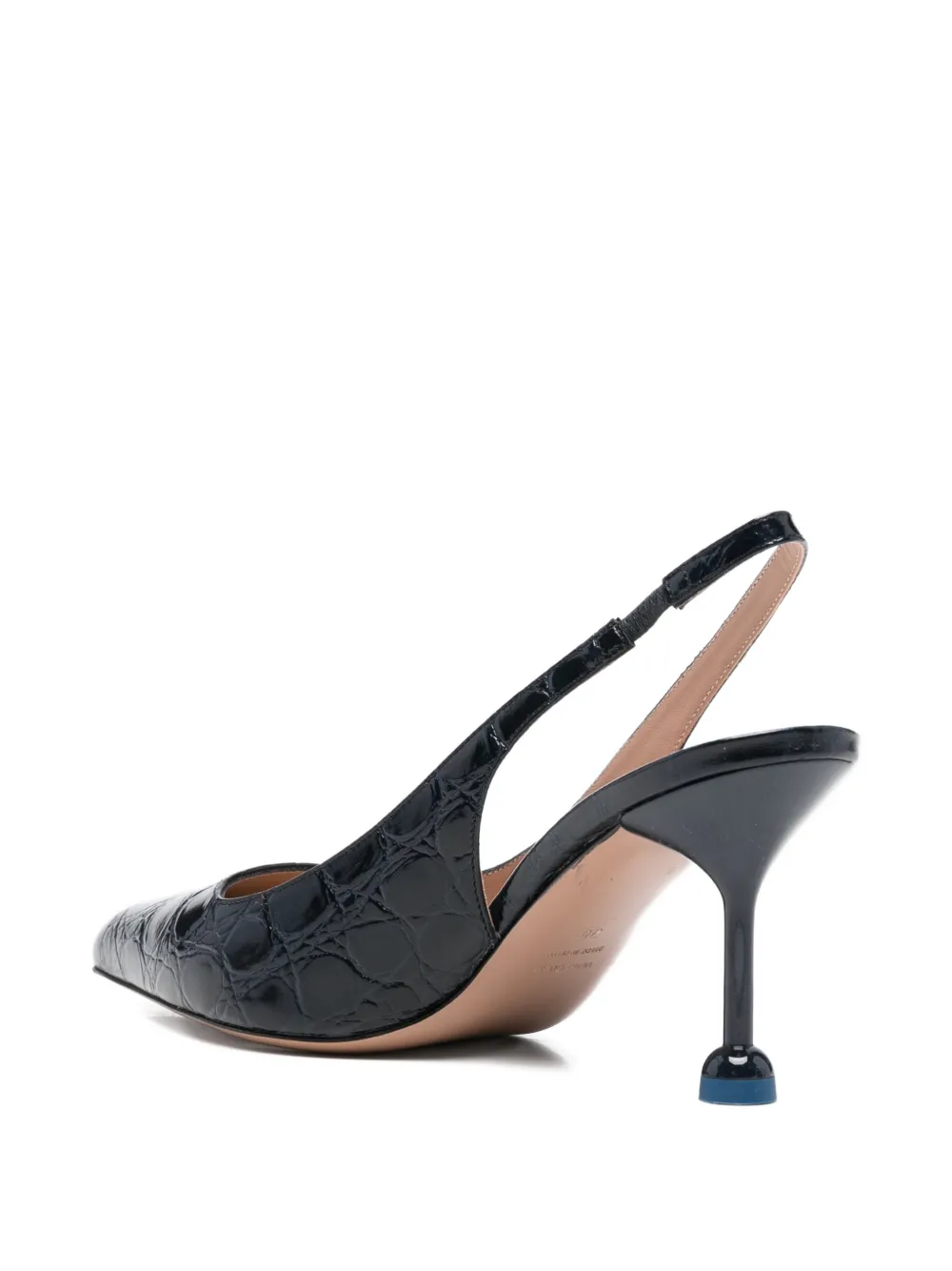 Festa Milano Fannys slingback pointed pumps Blauw