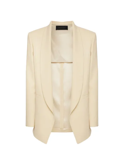 ELENA MIRÒ blazer con diseño abierto en la parte delantera