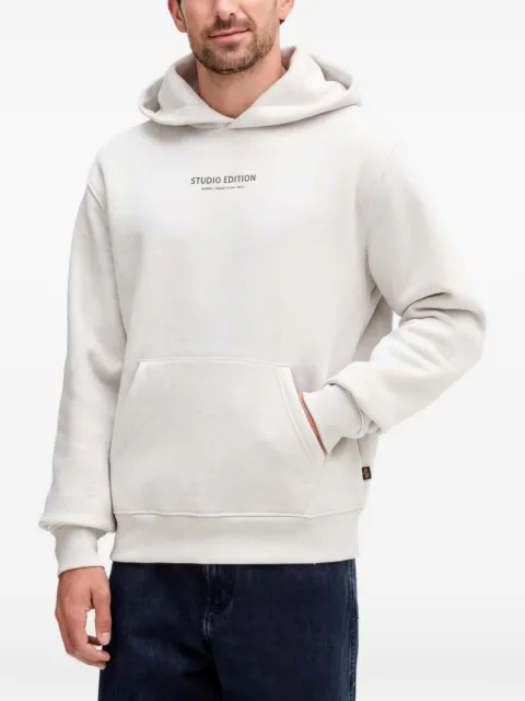 Alpha Industries graphic-print hoodie