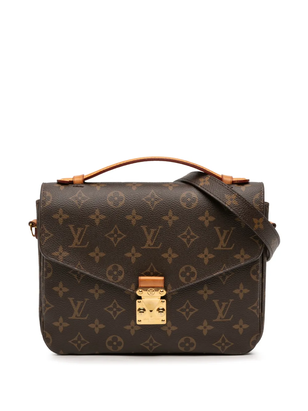 Louis Vuitton Pre-Owned 2016 Monogram Pochette Metis satchel - Marrone