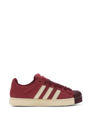 adidas gazelle silver green womens Shop Grey Womens Superstar XLG Lace Up Sneakers – Shoebacca main image 1