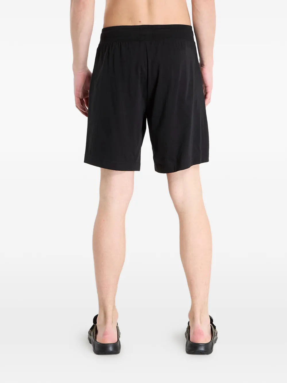 HUGO Spray shorts Zwart