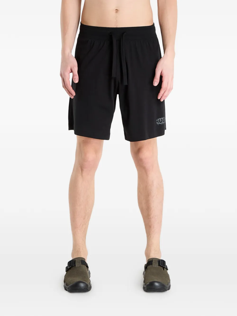 HUGO Spray shorts - Nero