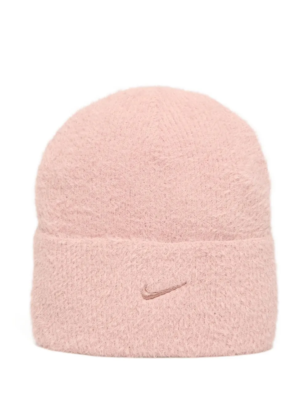 Nike logo-embroidery beanie hat - Rosa