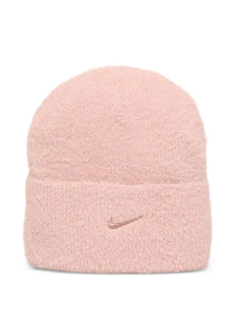 Nike logo-embroidery beanie hat