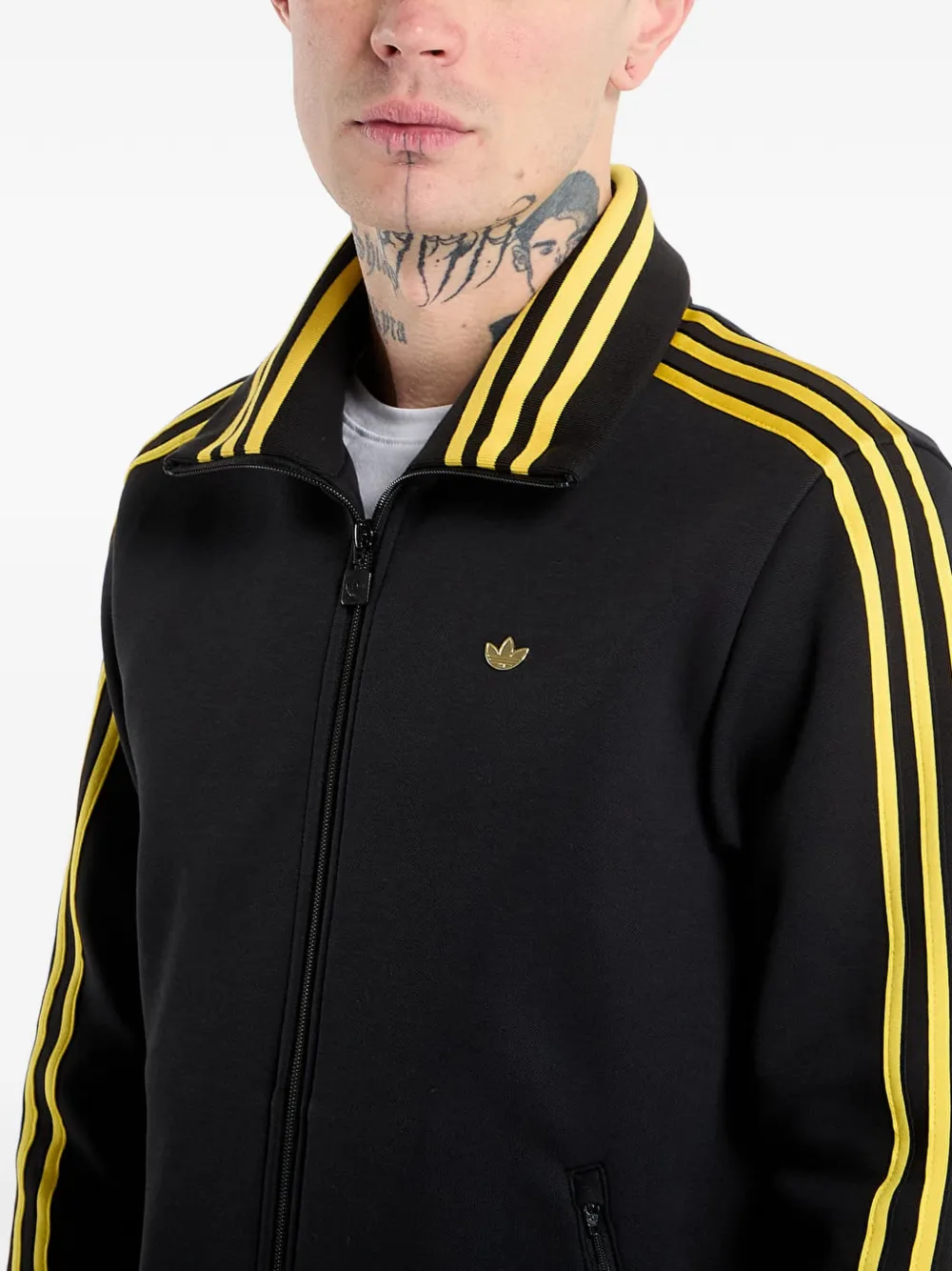 adidas Sweater met rits Zwart