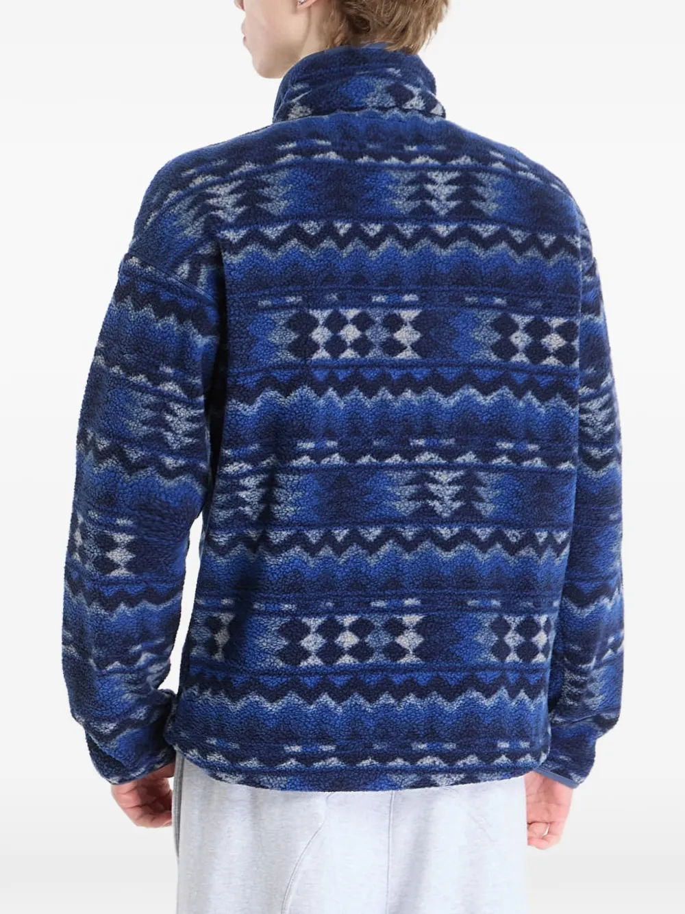 Columbia Helvetia sweater met print Blauw
