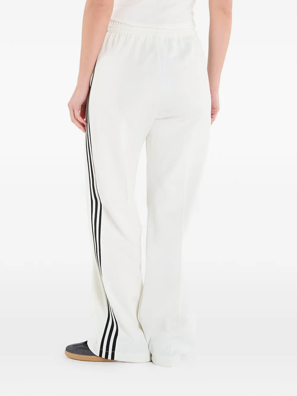 adidas Geplooide trainingsbroek Wit
