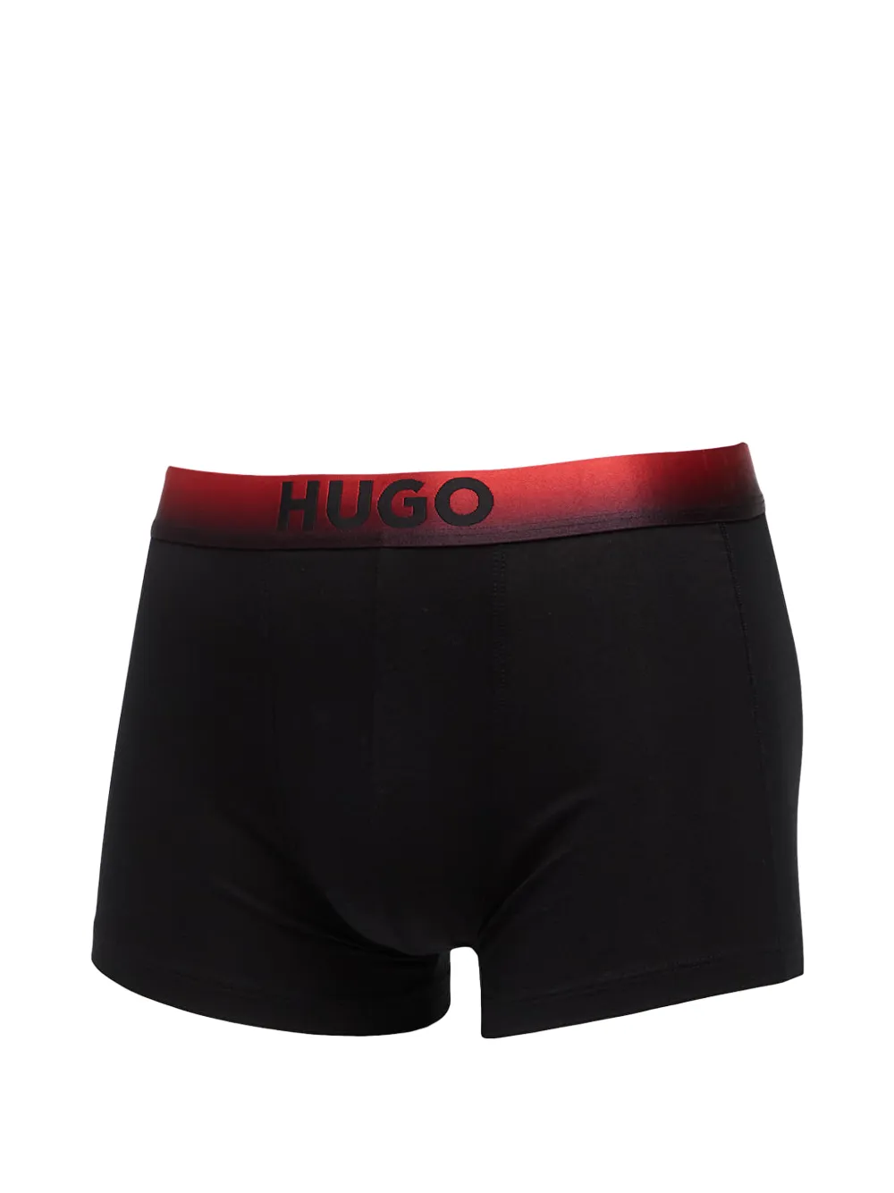 HUGO Drie boxershorts met logodetail Zwart