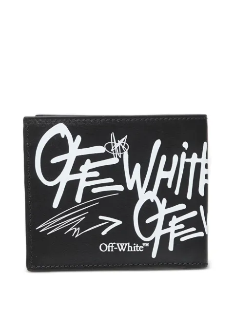 Off-White logo-detail bifold wallet