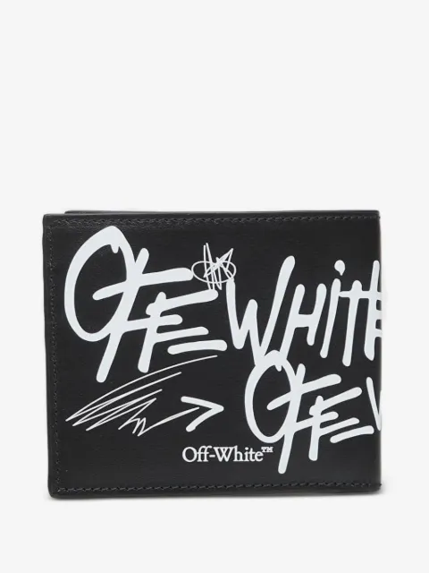 Off-White logo-detail bifold wallet