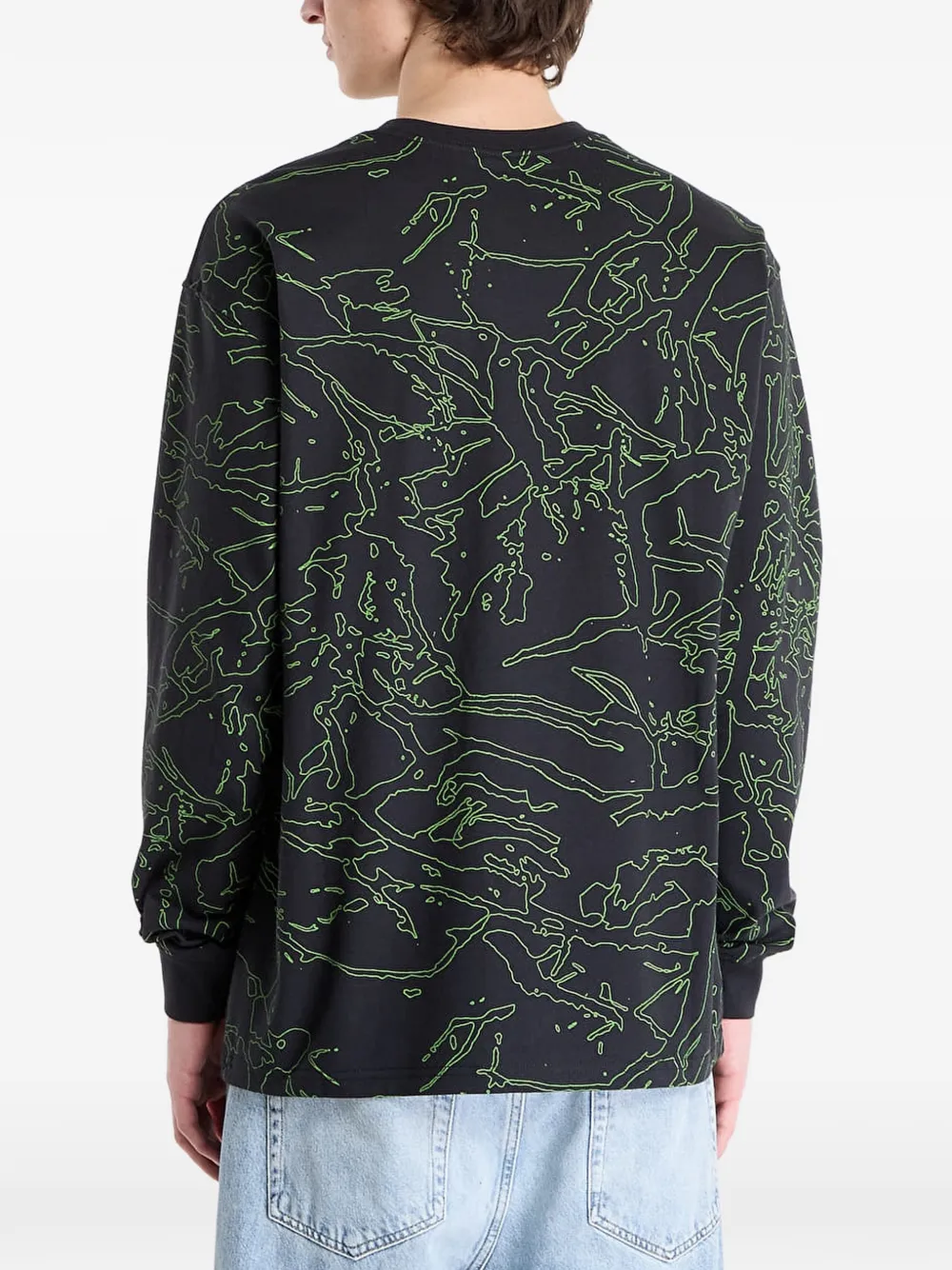 Nike T-shirt met lange mouwen Zwart