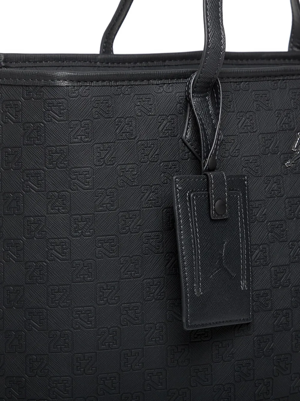Jordan Shopper met monogram Zwart