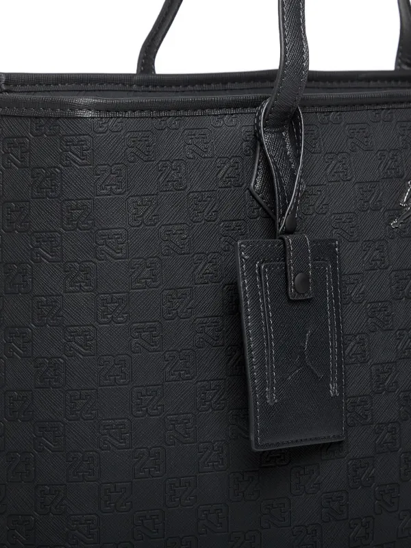 Jordan Monogram Tote Bag | Black | FARFETCH JO