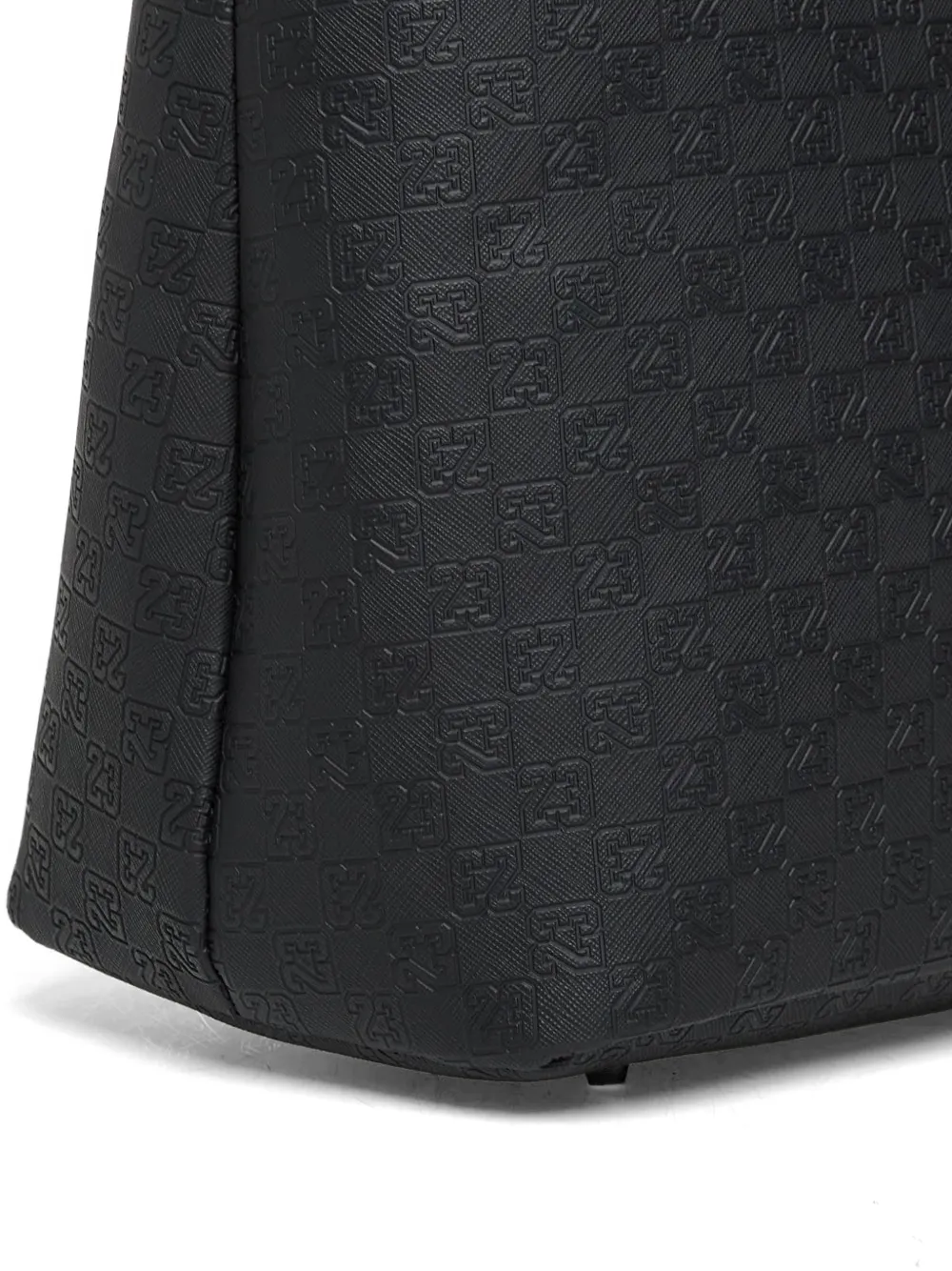 Jordan Shopper met monogram Zwart