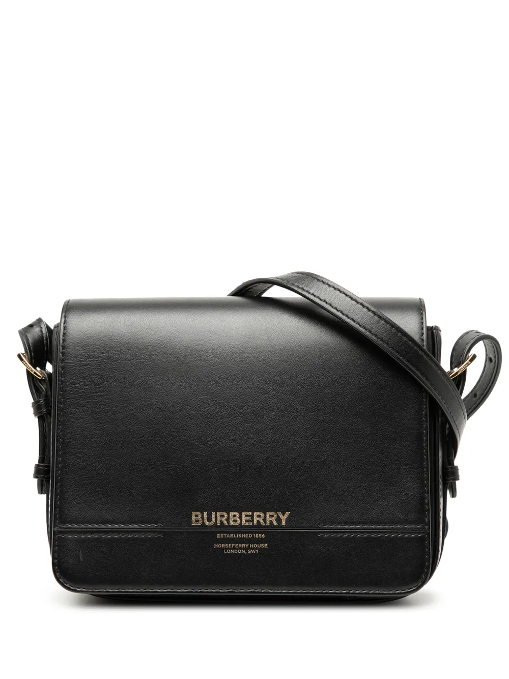 Burberry Pre-Owned 2018-2023 Small Leather Grace crossbody bag - Nero