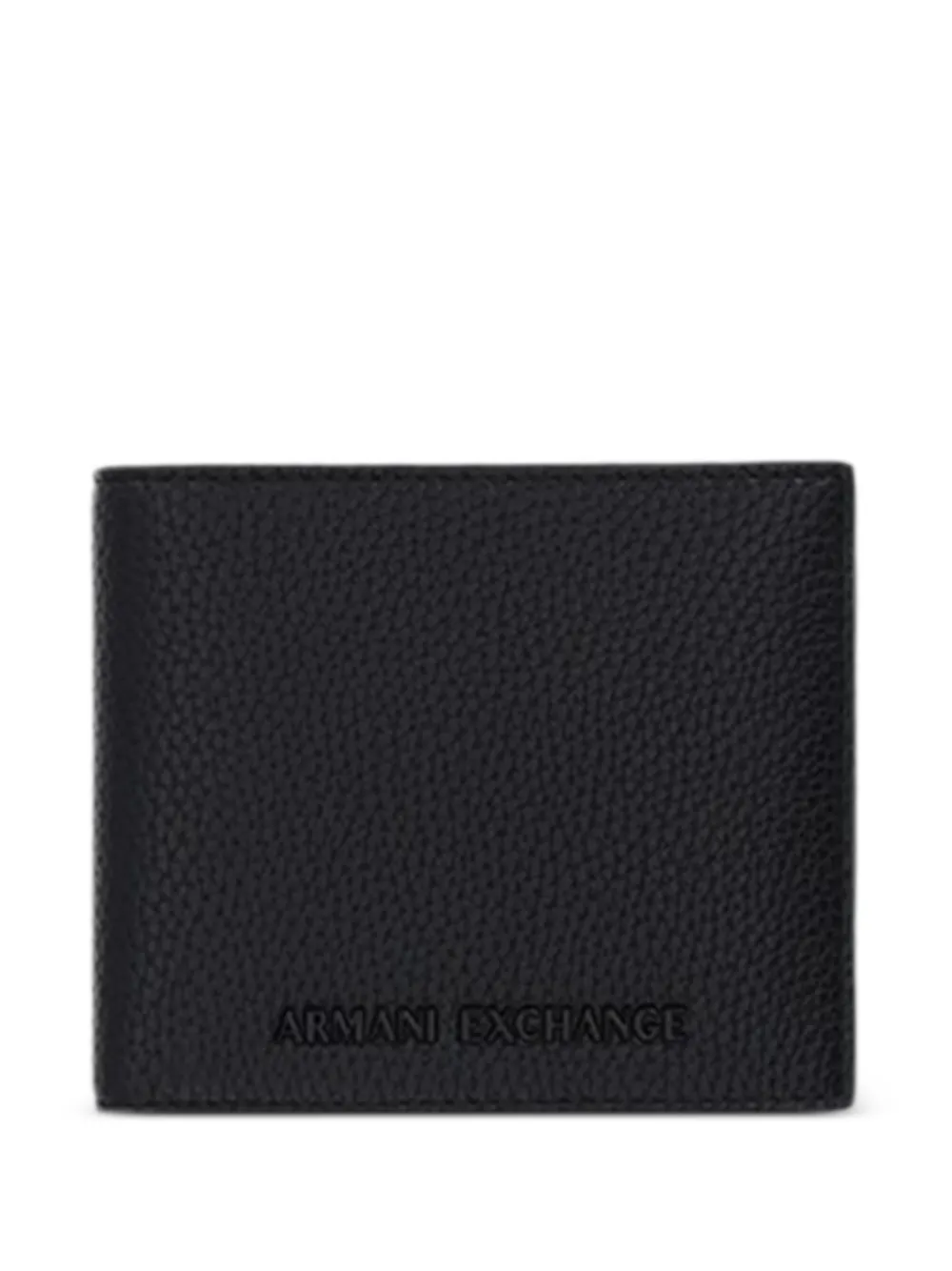 Armani Exchange logo-detail wallet - Nero