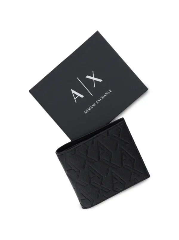 Armani Exchange 二つ折り財布 | ブラック | FARFETCH JP