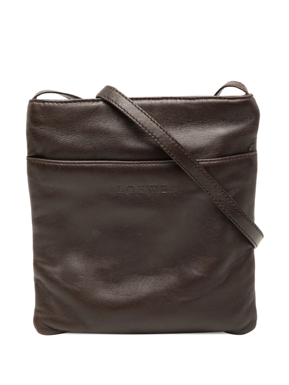 Loewe Pre-Owned 2014 Nappa Leather crossbody bag - Brown