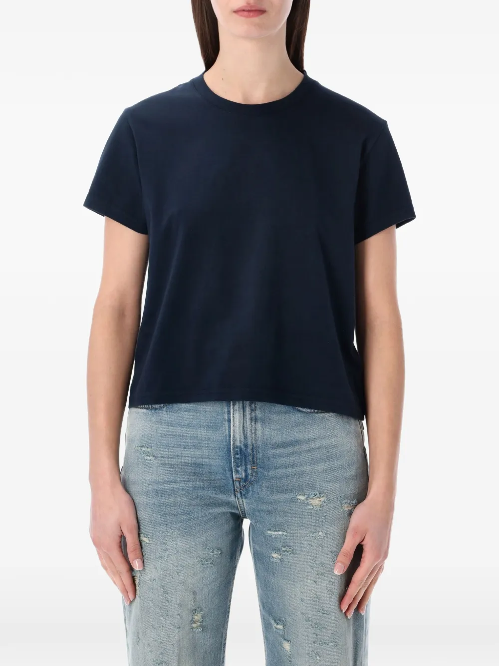 colorful standard short-sleeved T-shirt - Blu