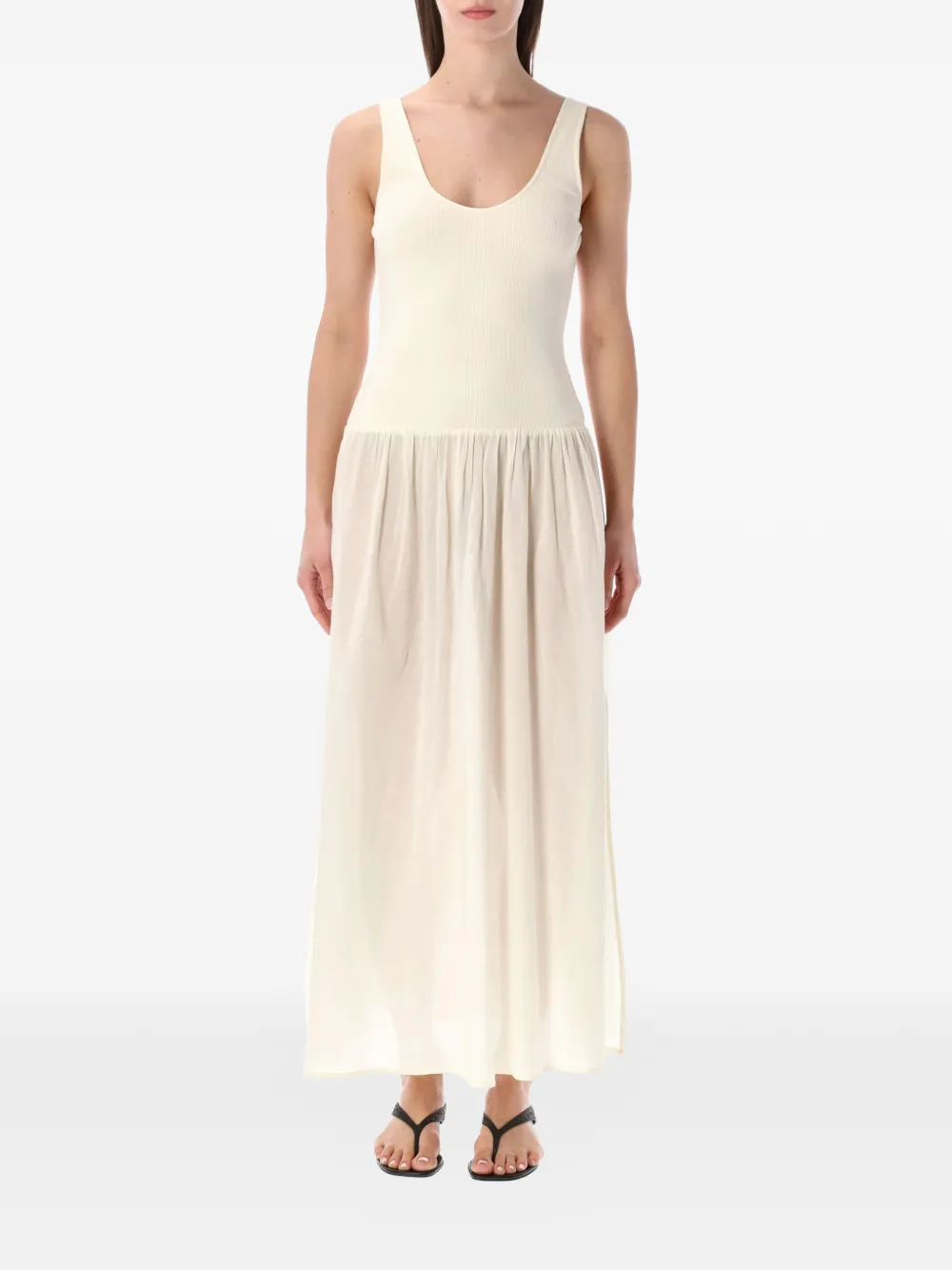 Sessùn Solao sleeveless dress - Toni neutri