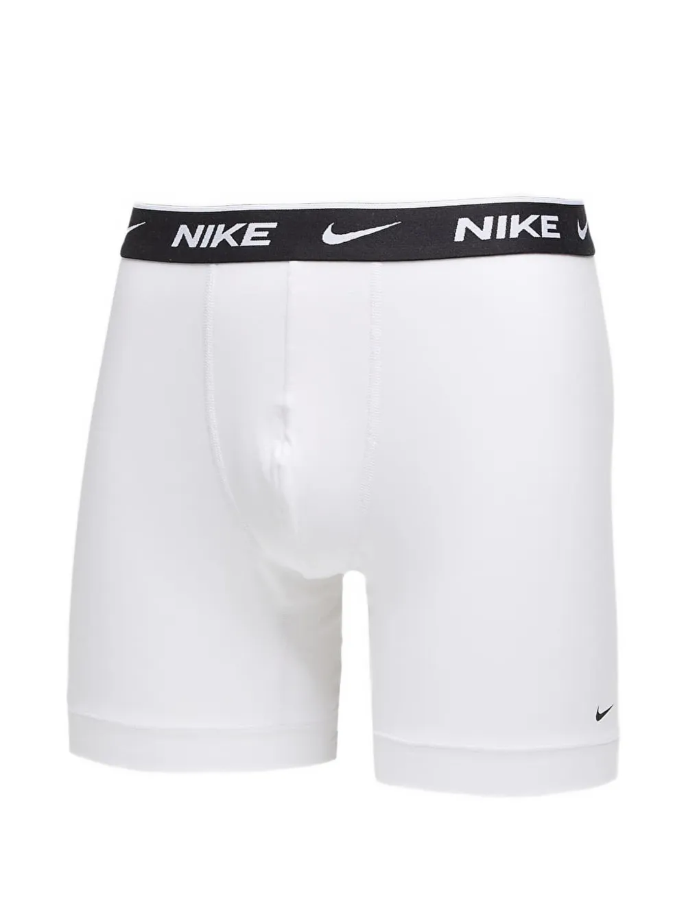 Nike Vijf boxershorts met logoband Wit