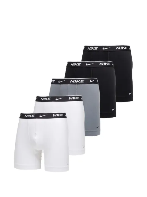 Nike logo-waistband boxers (pack of five)