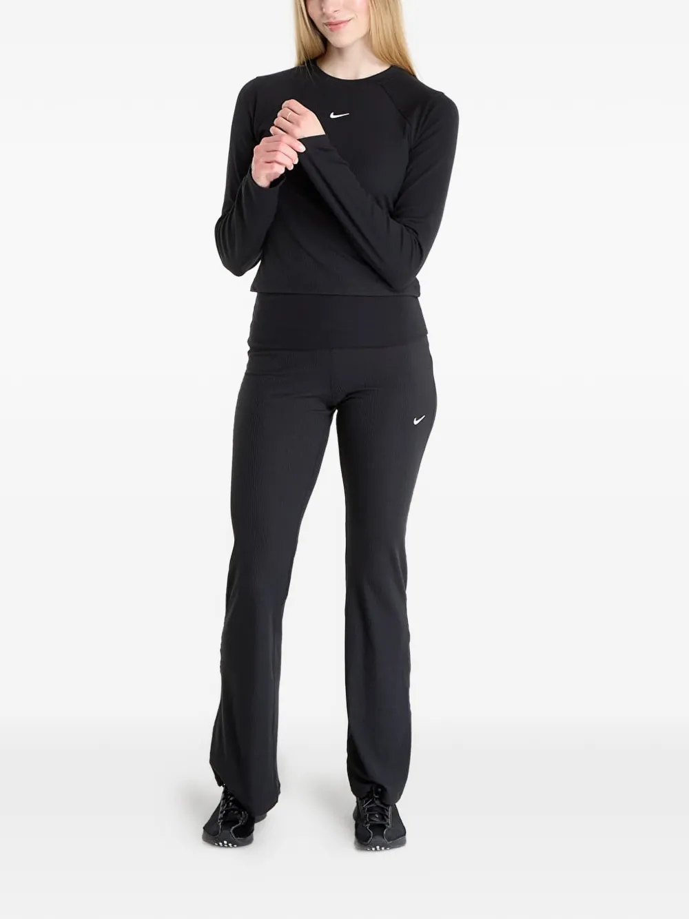 Nike Top met lange mouwen Zwart