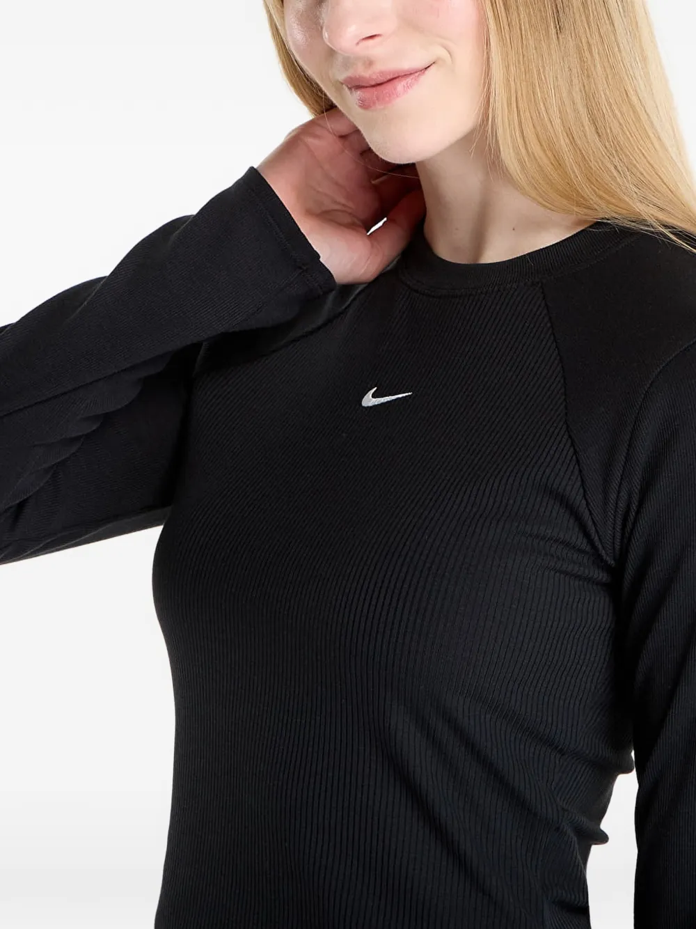 Nike Top met lange mouwen Zwart