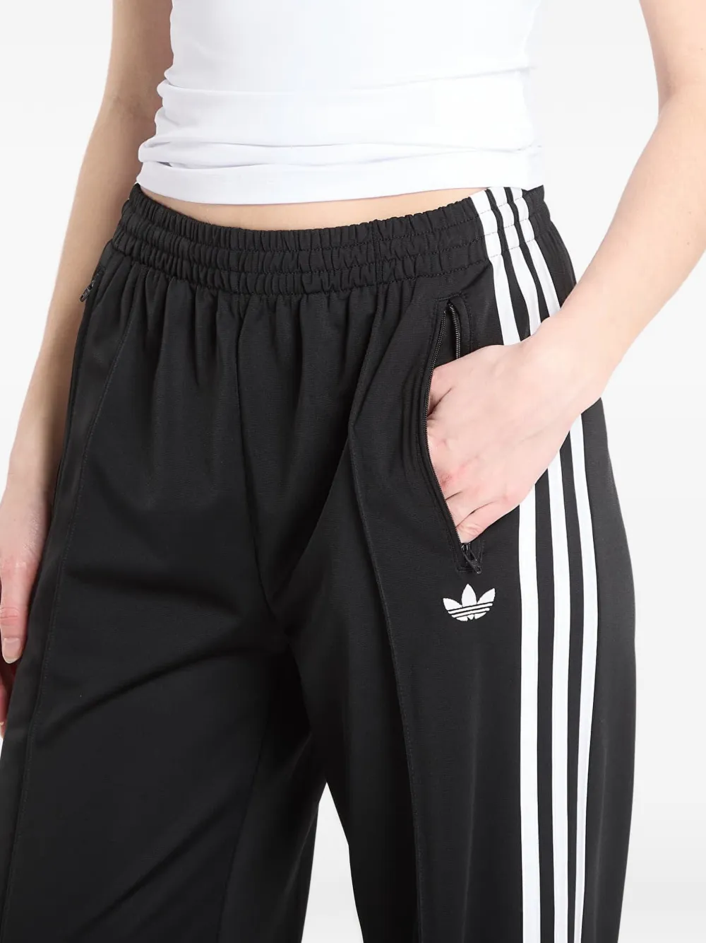 adidas Trainingsbroek met zijstreep Zwart