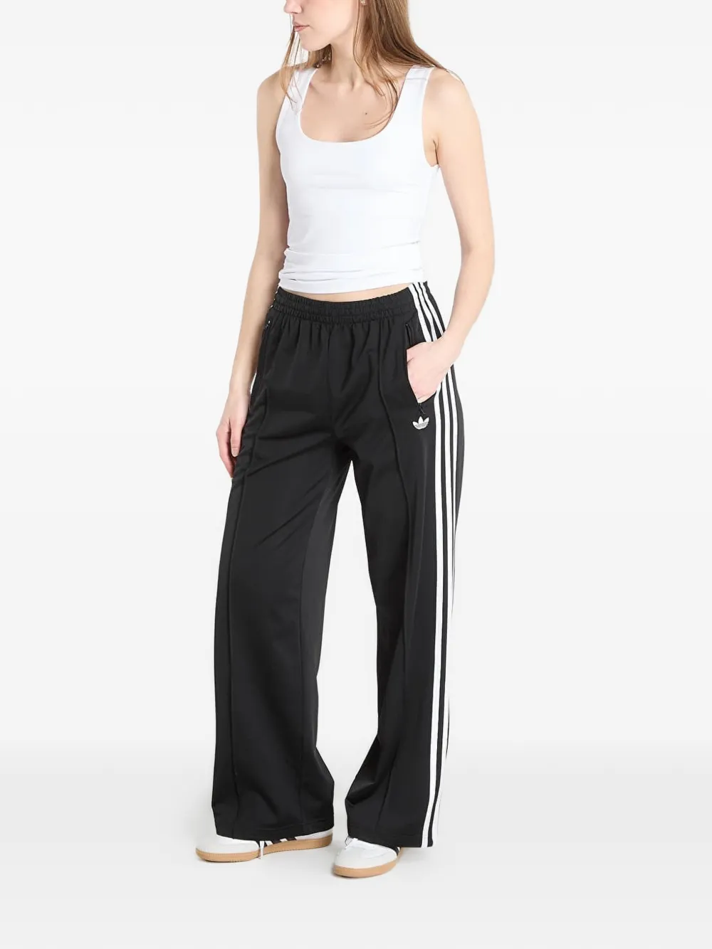 adidas Trainingsbroek met zijstreep Zwart