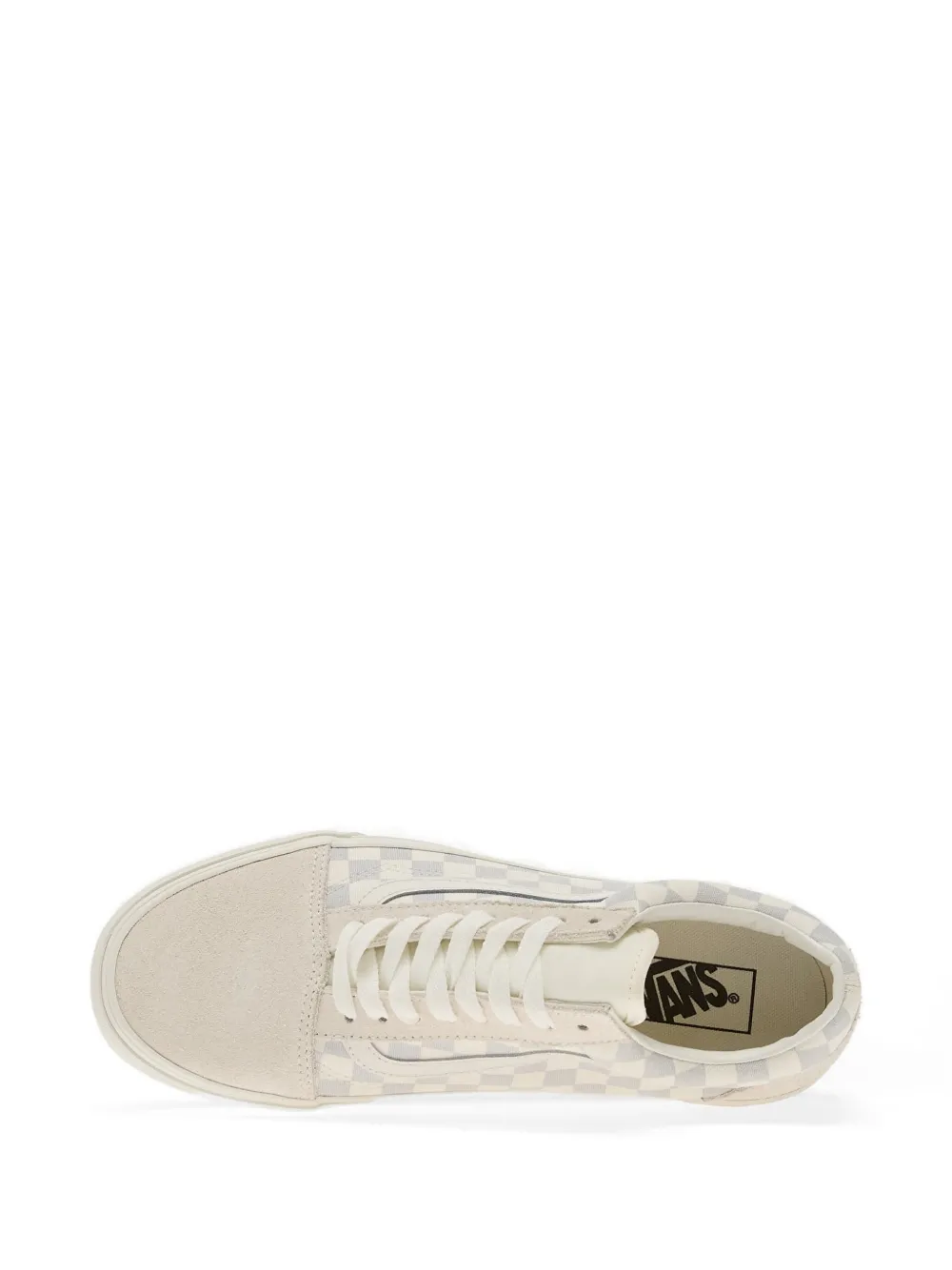 Vans Old Skool geruite sneakers Beige