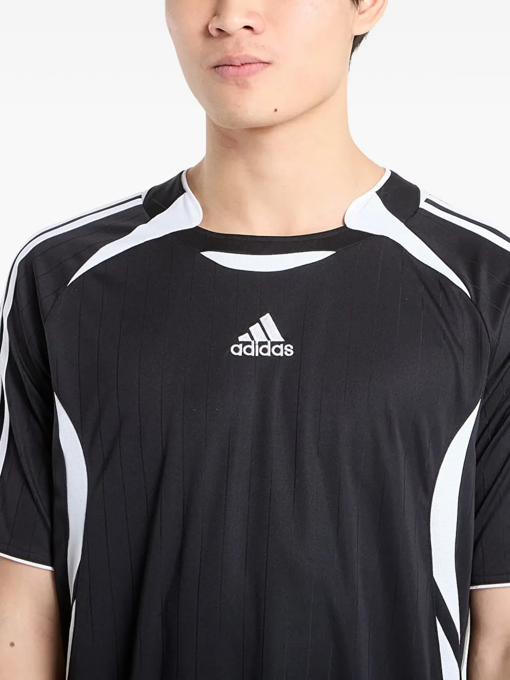 adidas Teamgeist T-shirt met korte mouwen Zwart