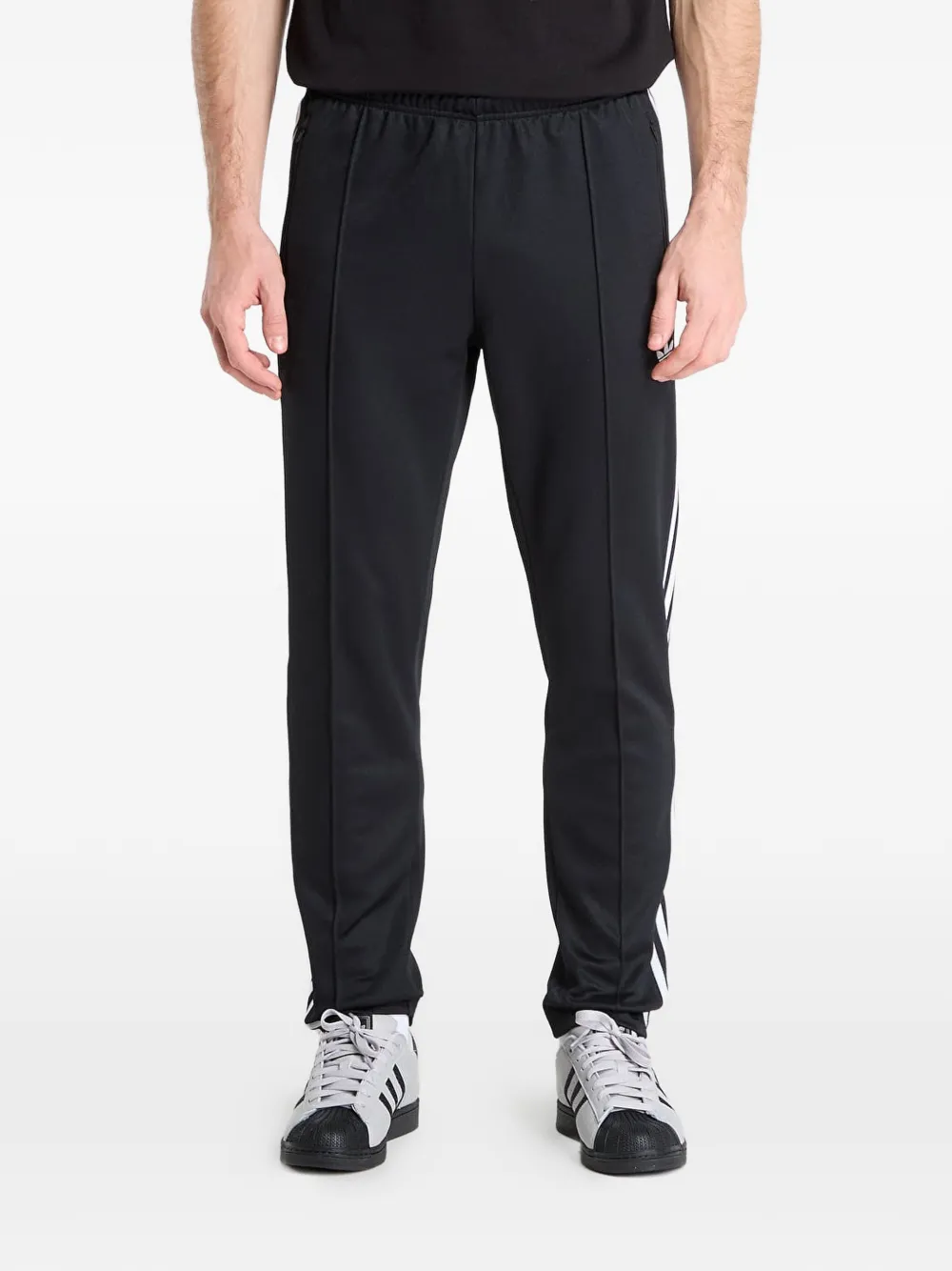 adidas logo-detail track pants - Nero